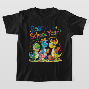 Brul het schooljaar in – Schattige dinosaurus teru T-shirt