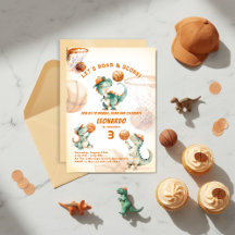 Brul & Scoor Basketbal Dino Jongen Verjaardag 