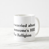 brûlant dans une tasse d'enfer (Devant droit)