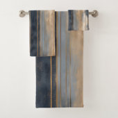 Brûlé Orange Navy Dusty Bleu Distressed (En situation)