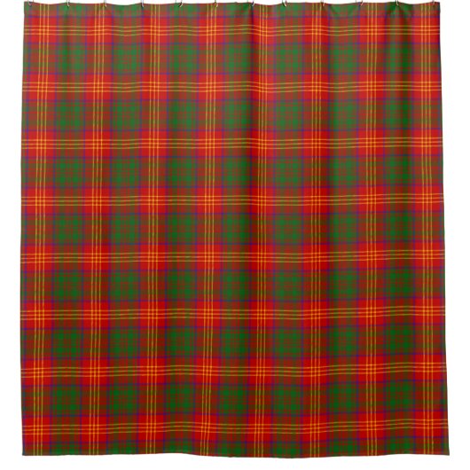 Brûle Tartan Douche rideau (Devant)