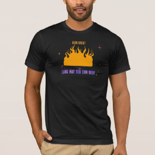 Brûler brillant - Lang May Yer Lum Reek T-Shirt
