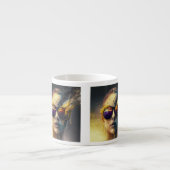 Brûler des lunettes Espresso Mug (Devant)