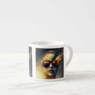 Brûler des lunettes Espresso Mug