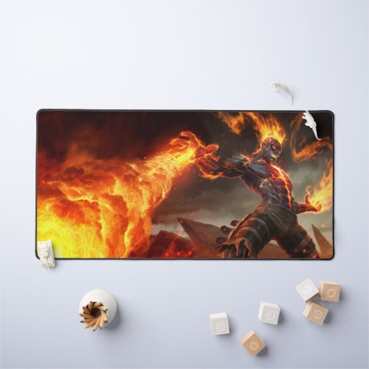 Brûler du chat de bureau de jeux de vengeance | mo (Tableau pour enfants)