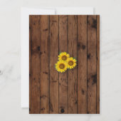 Brûler et Baby shower BABYQ Invitation de tourneso (Dos)