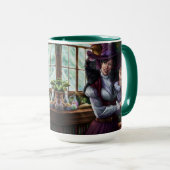 Brûler la joie Mug (Devant droit)