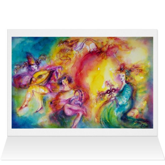 BRÛLER LE CARNAVAL / Danse mascarade vénitienne (Intérieur Horizontal (Haut))