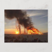 Brûler les Pyramides, Burning Man Carte Postale (Devant)