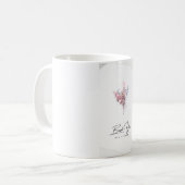 "Brûlez-vous et soyez une fleur" Mug (Devant gauche)