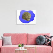 Brulkikvors in vijver canvas print (Insitu (Woonkamer))