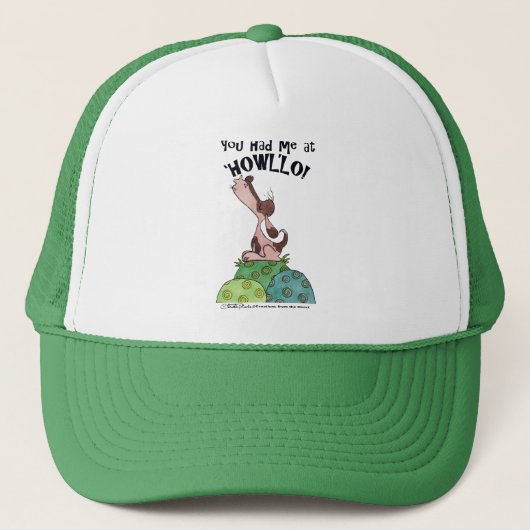 brulkoek trucker pet (Voorkant)