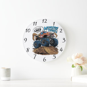 Brullend beest raast door de aarde grote klok