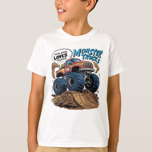 Brullend beest raast door de aarde t-shirt (Voorkant)