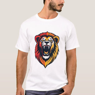 Brullend Leeuwembleem T-shirt