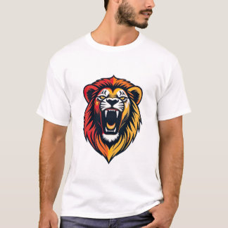 Brullend Leeuwembleem T-shirt