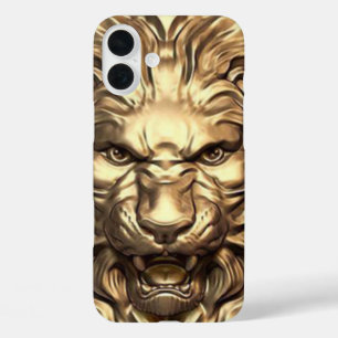 Brullende Gouden Leeuwenkop Hoesje
