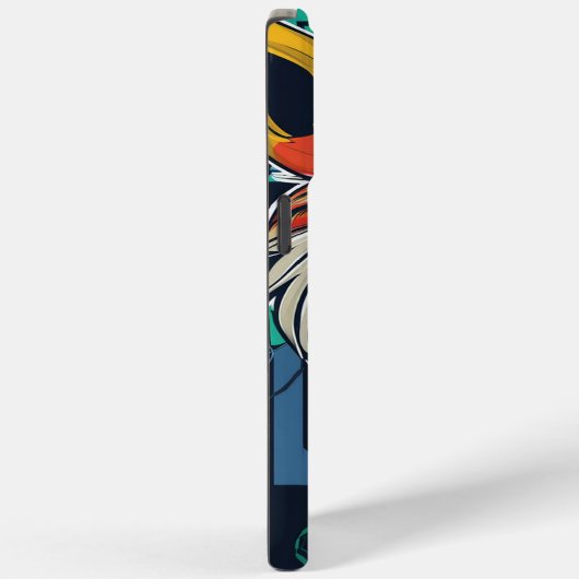 brullende koningscobar Case-Mate iPhone case (Achterkant / Rechts)