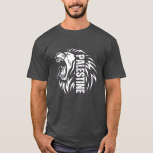 Brullende Leeuw van Palestina T-Shirt – Verzet