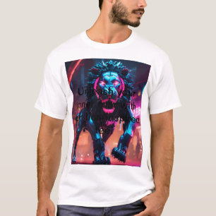 Brullende Lion T-shirt: Omarm uw wilde kant! T-shirt