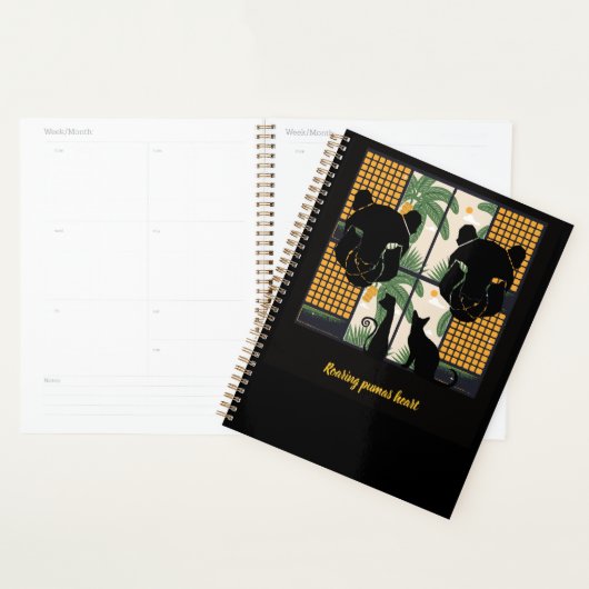 Brullende Pumas Harten Planner (Display)