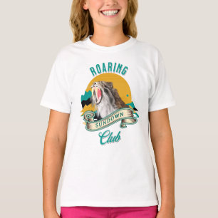 Brullende Sundown Club Sabeltandtijger T-shirt