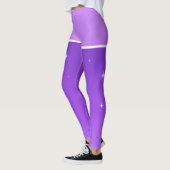 "BRUME VIOLETTE" - LEGGING DE VÊTEMENTS ACTIFS (Gauche)