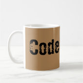 Brun de code de tasse d'infirmière (Gauche)