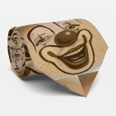 Brun de visage de clown de CRAVATE (Roulé)