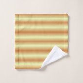 Brun doré et jaune élégant (Gant de toilette)