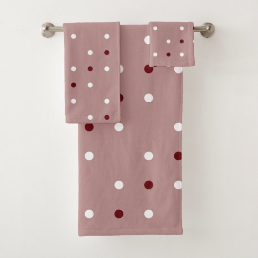 Brun rose, Bois de rose et blanc (En situation)