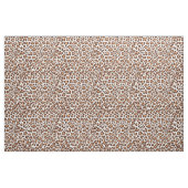 Brun, Tan, tissu crème de léopard (Fat Quarter)