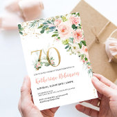 Brunch 70e anniversaire Invitation