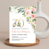 Brunch 70e anniversaire Invitation