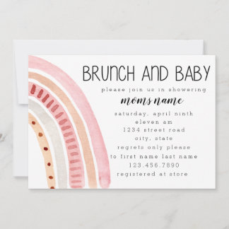 Brunch and Baby shower Customize Kaart