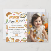 Brunch AnyOne 1er anniversaire Invitation photo (Devant)