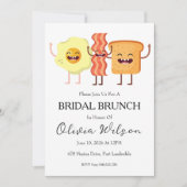 brunch avec les invitations pour le brunch de la m (Devant)