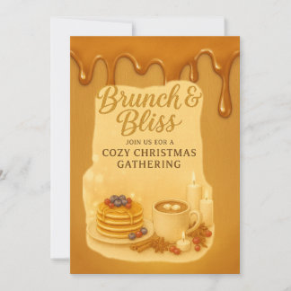 Brunch & Bliss Uitnodiging voor een Gezellige Kers