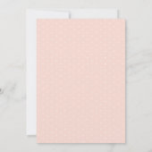 Brunch & Bubble Boho Bridal Shower Invitation Kaart (Achterkant)