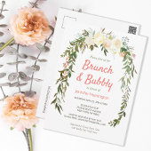 Brunch & Bubble Vrijgezellenfeest Boho Invitation Briefkaart