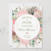 Brunch & Bubbly Bridal Shower Invitation (Devant)