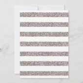 Brunch & Bubbly Fête des mariées Invitation floral (Dos)