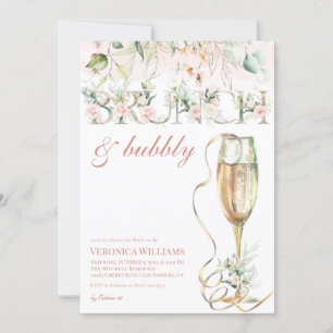 Brunch & Bubbly Invitation de douche nuptiale