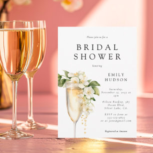 Brunch & Bubbly Invitation de douche nuptiale