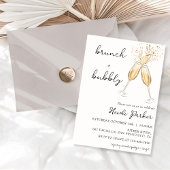 Brunch & Bubbly Invitation de douche nuptiale