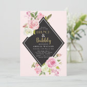 Brunch & Bubbly Invitation de douche nuptiale (Debout devant)