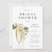 Brunch & Bubbly Invitation de douche nuptiale (Devant)