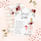 Brunch & Bubbly Prosecco Invitation de douche nupt