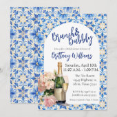 Brunch & Bubbly Vrijgezellenfeest - Italiaans kust Kaart (Voorkant / Achterkant)