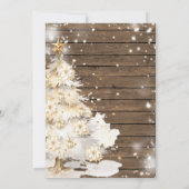 Brunch Bubbly Wood Christmas Baubles Vrijgezellenf Kaart (Achterkant)